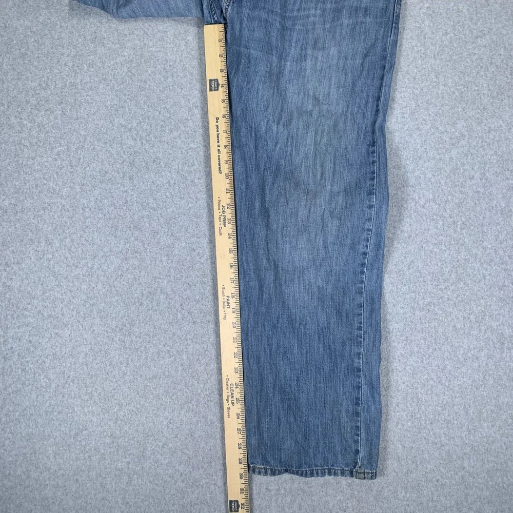 Y2K Levi's 559 Relaxed Straight Jeans Mens 38x30 Blue Denim Medium Wash Cotton